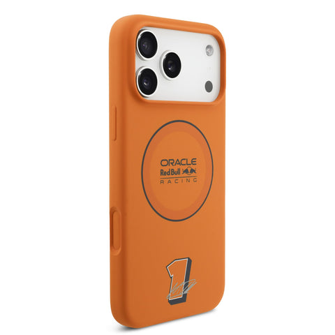 Red Bull iPhone 17 Pro Max MagSafe Liquid Silicon Case With Ring - 3666339527532 - Orange