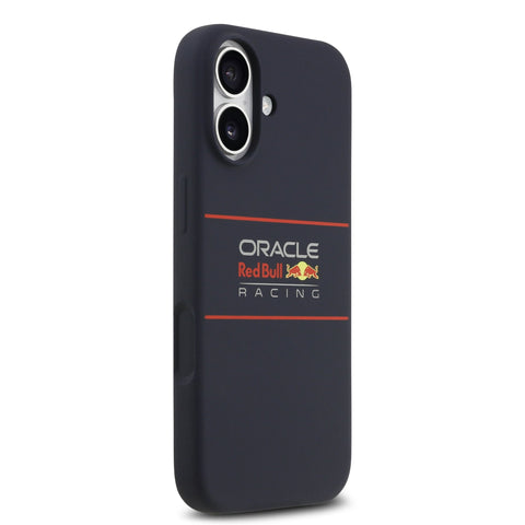 Red Bull iPhone 17 MagSafe Liquid Silicon Case With Horizontal Logo - 3666339527549 - Navy