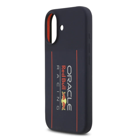 Red Bull iPhone 17 MagSafe Liquid Silicon Case With Vertical Logo - 3666339527587 - Navy