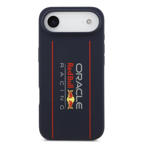 Red Bull iPhone Air MagSafe Liquid Silicon Case With Vertical Logo - 3666339527594 - Navy