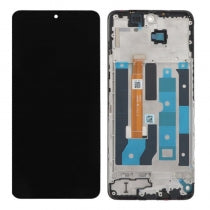 Oppo A80 5G (CPH2639) LCD Display + Touchscreen + Frame - Black