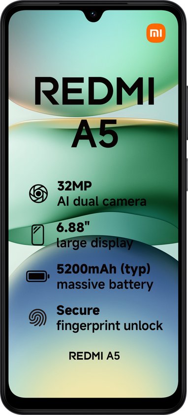 Xiaomi Redmi A5 4G - 128GB - Black