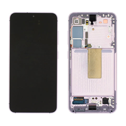 Samsung SM-S911B Galaxy S23 LCD Display + Touchscreen + Frame - GH82-30481D/GH82-30480D/GH82-31001D - Lavender