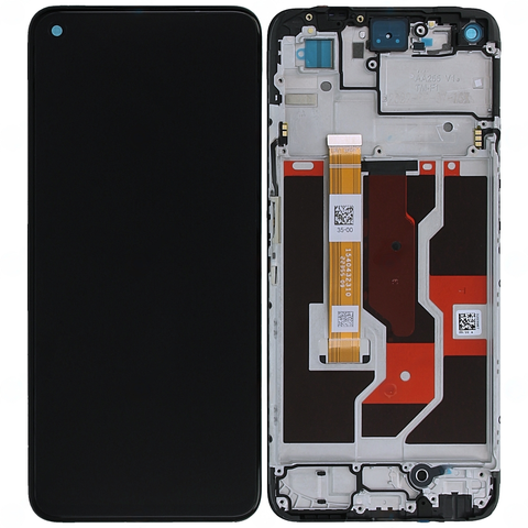 Oppo A96 (CPH2333) LCD Display + Touchscreen + Frame - 4130058 - Black