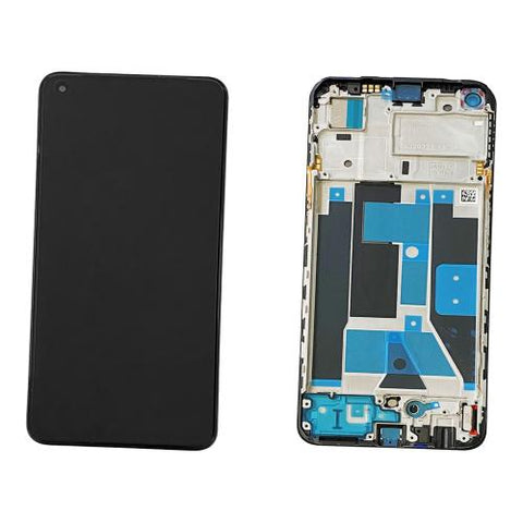 Realme  9 4G (RMX3521) LCD Display + Touchscreen + Frame - 4130176 - Black