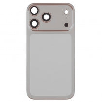 Apple iPhone 17 Pro Max Backcover - Backcover Glass + Frame  - Silver