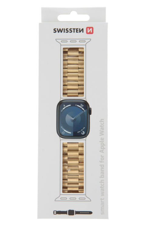 Swissten Apple Watch 38-41mm Metal Band - 46000304 - Gold