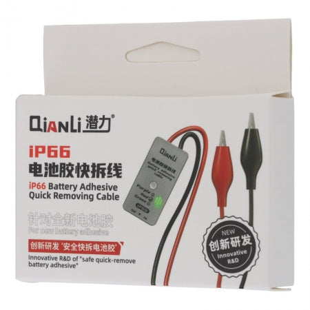QIANLI  iP66 Battery Adhesive Quick Removing Cable - For iPhone