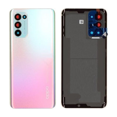 Oppo Find X3 Lite (CPH2145)/Reno 5 5G (CPH2145) Backcover - 4906011 - Silver