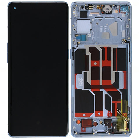 Oppo Reno 6 Pro 5G (CPH2249) LCD Display + Touchscreen + Frame - 4907527 - Samsung Version - Blue