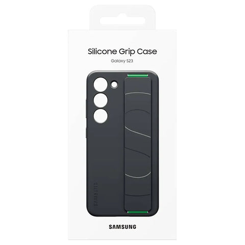 Samsung SM-S911B Galaxy S23 Silicone Grip Cover - EF-GS911TBEGWW - Black