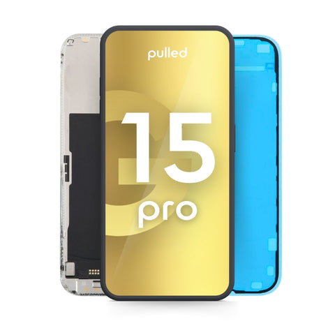 Apple iPhone 15 Pro LCD Display + Touchscreen - Pulled - Black