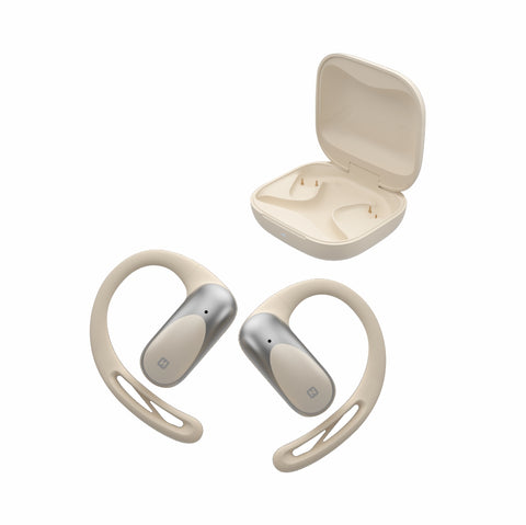 Swissten RUN Open Ear Headphones - 51107094 - Beige