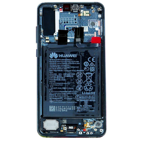 Huawei P20 Pro (CLT-L29C) LCD Display + Touchscreen + Frame - 02351WTU/02352UBT - Twilight