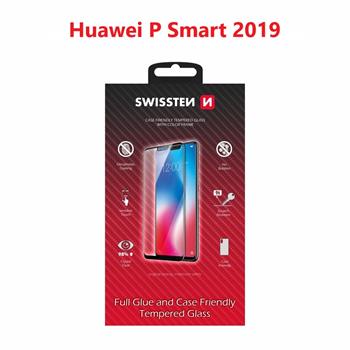 Swissten Huawei P Smart (2019) (POT-LX1)/P Smart (2020) (POT-LX1A)/Honor 10 Lite (HRY-LX1)/Honor 20 Lite/Honor 10i (HRY-LX1T)/Honor 20e (HRY-L21D) Tempered Glass - 54501710 - Full Glue - Black