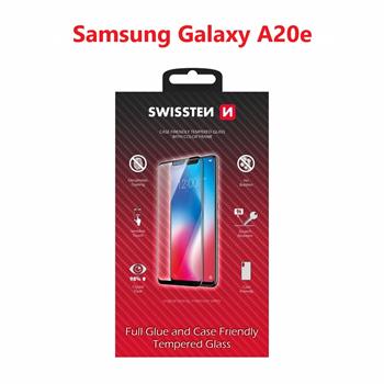 Swissten SM-A202F Galaxy A20e Tempered Glass - 54501729 - Full Glue - Black