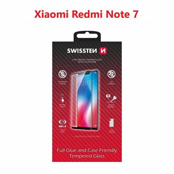 Swissten Xiaomi Redmi Note 7 (M1901F7G) Tempered Glass - 54501731 - Full Glue - Black