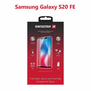 Swissten SM-G780F Galaxy S20 Fan Edition 4G/SM-G781B Galaxy S20 Fan Edition 5G Tempered Glass - 54501779 - Full Glue - Black
