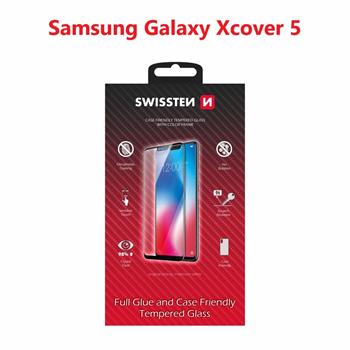 Swissten Samsung SM-G525F Galaxy Xcover 5 Tempered Glass - 54501794 - Full Glue - Black