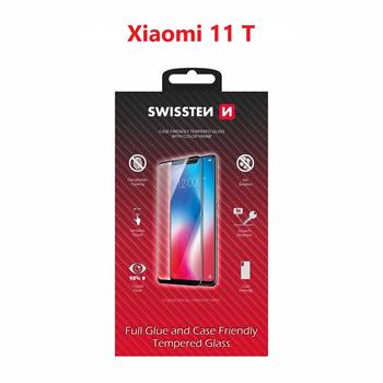 Swissten Xiaomi 11T (21081111RG) Tempered Glass - 54501809 - Full Glue - Black