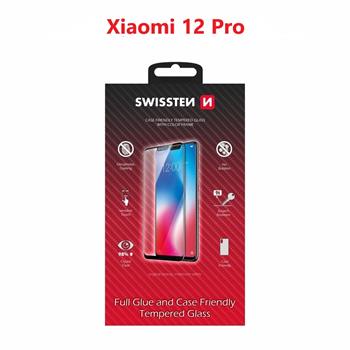 Swissten 12 Pro (2201122C) Tempered Glass - 54501821 - Full Glue - Black