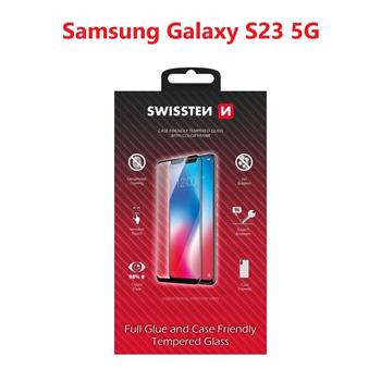 Swissten SM-S911B Galaxy S23 Tempered Glass - 54501828 - Full Glue - Black