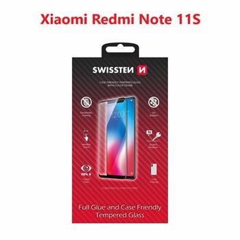 Swissten Redmi Note 11S 5G (22031116BG) Tempered Glass - 54501831 - Full Glue - Black