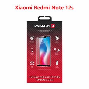 Swissten Xiaomi Redmi Note 12S (2303CRA44A) Tempered Glass - 54501839 - Full Glue