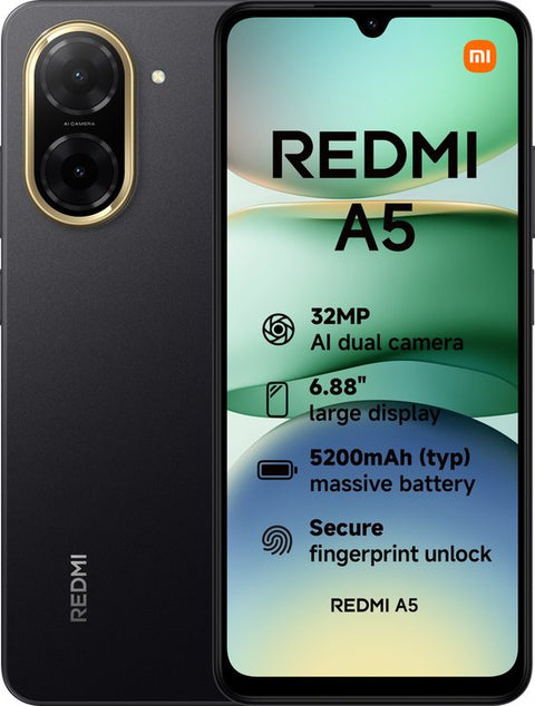 Xiaomi Redmi A5 4G - 128GB - Black
