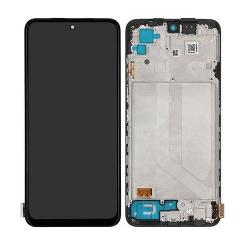 Xiaomi Redmi Note 10S (M2101K7BG)/Redmi Note 10 4G (M2101K7AI)/Poco M5s (2207117BPG) LCD Display + Touchscreen + Frame - 560002K7BN00/5600020K7B00 - Black