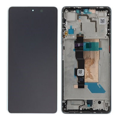 Xiaomi Poco F5 (23049PCD8G/23049PCD8I) LCD Display + Touchscreen + Frame - 560002M16T00 - White