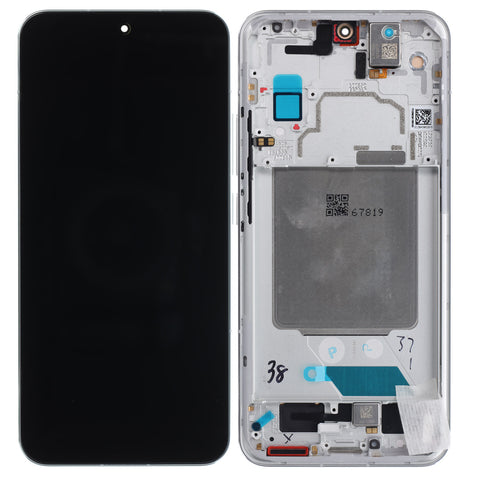 Xiaomi 13 (2211133C) LCD Display + Touchscreen + Frame - 56000400M300 - White
