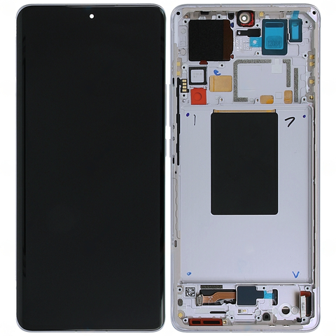 Xiaomi 12 Pro (2201122C)/12S Pro (2206122SC) LCD Display + Touchscreen + Frame - 56000500L200/56000A00L200 - Violet