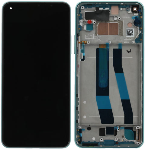 Xiaomi Mi 11 Lite 5G (M2101K9G) LCD Display + Touchscreen + Frame - 56000H00K900/56000300K900 - Green