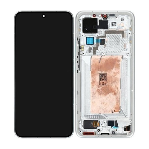 Xiaomi 15 (24129PN74G/24129PN74I/24129PN74C) LCD Display + Touchscreen + Frame - 560062000O300 - White