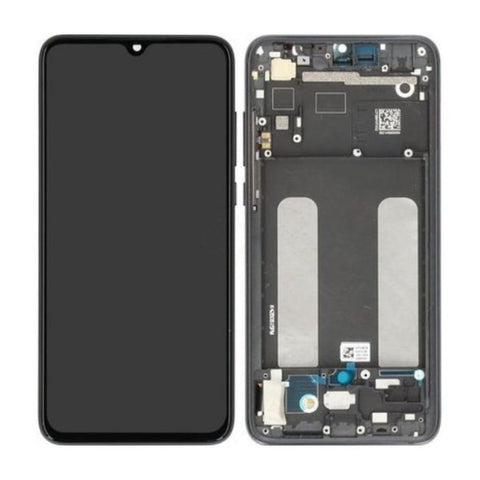Xiaomi Mi 9 Lite (M1904F3BG) LCD Display + Touchscreen + Frame - 560610118033/5600030F3B00 - Black