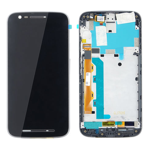 Motorola Moto E3 Power (XT1706) LCD Display + Touchscreen + Frame - 5D68C05996 - Black