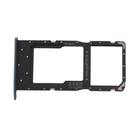 Huawei Honor 10 Lite (HRY-LX1) Simcard holder + Memorycard Holder 51661KRC Black