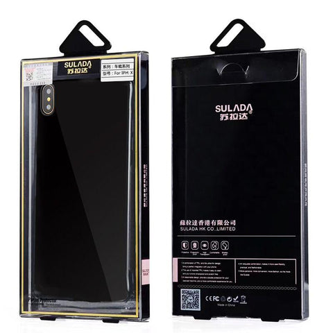 Apple iPhone 7 Plus/iPhone 8 Plus - Sulada Slim Magnetic TPU Case - Black