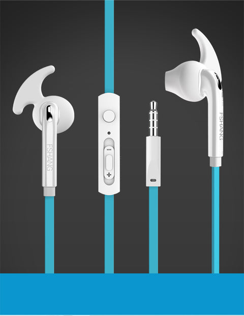 Fshang Smartphones Headset - A7 Series - Blue