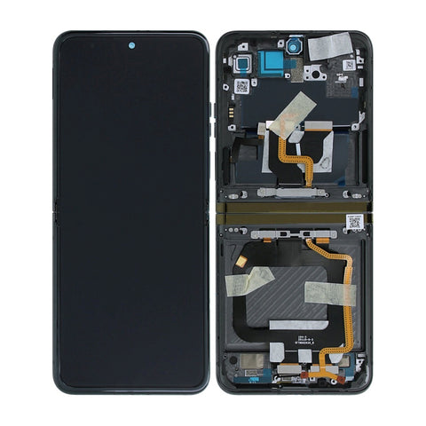 Motorola Moto RAZR 40 Ultra (XT2321) LCD Display + Touchscreen + Frame - 5D68C22606/5D68C22609/5D68C22596 - Black