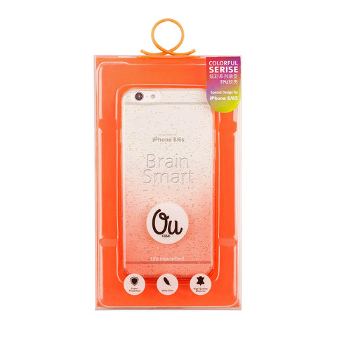 Oucase Apple iPhone 5S/iPhone 5C/iPhone 5G/iPhone SE TPU Case - Colorful Series Rose Gold
