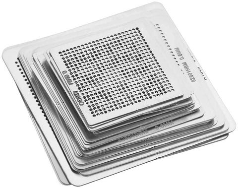 Universal 33pcs High Exactness BGA Reballing Stencils