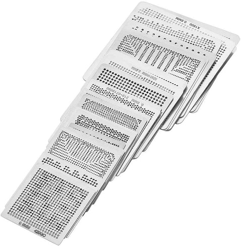 Universal 33pcs High Exactness BGA Reballing Stencils