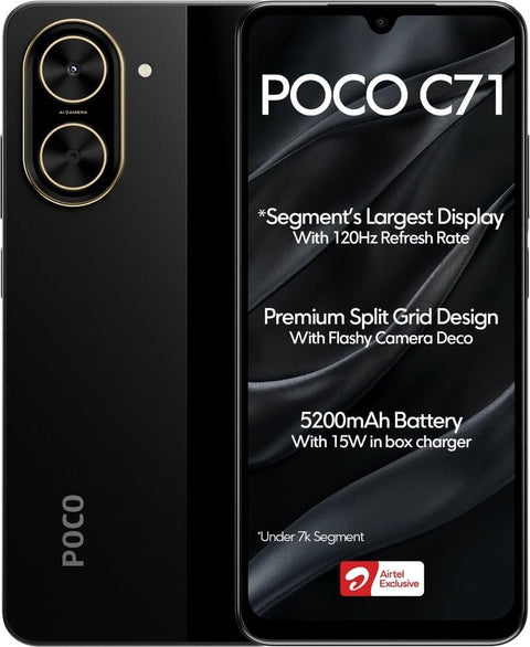 Xiaomi POCO C71 - 128GB - Black