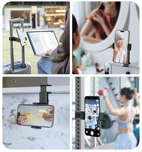 Swissten Airplane Universal Phone Holder - 65010313 - With Jaws Grip