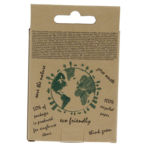 Swissten S-Grip AV-2  Air Vent Car Holder - 65010402ECO - Up to Phones for 6.0" - Eco Packing - Black