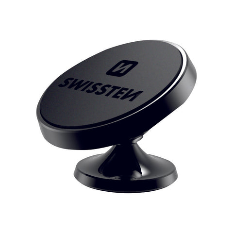 Swissten S-Grip DM7 Magnetic Car Holder - 65010421ECO - Eco Packing - Black