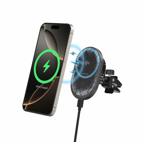 Swissten MagRide Airvent Wireless Car Holder - 65010612