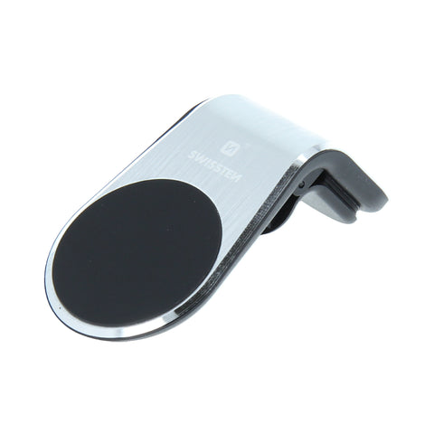 Swissten S-Grip Easy Mount Magnetic Air Vent Car Holder - 65010701 - Silver